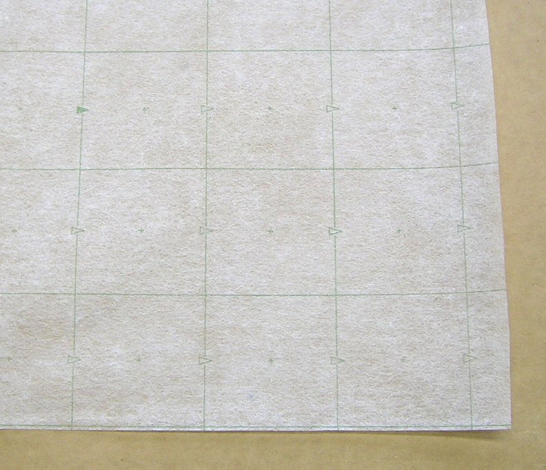 画像1: 不織布格子線入り用紙95巾　100m
